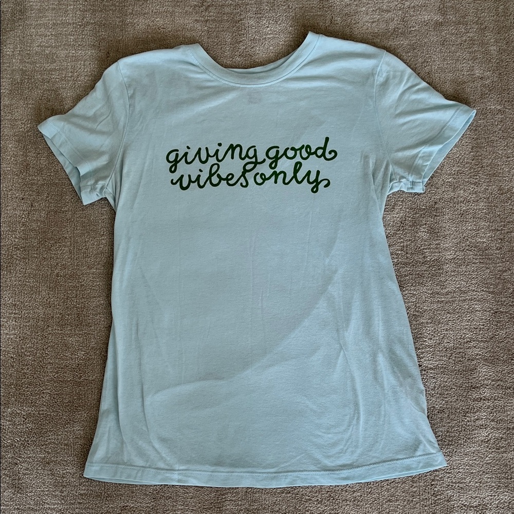 Halogen Sky Blue Graphic Tee